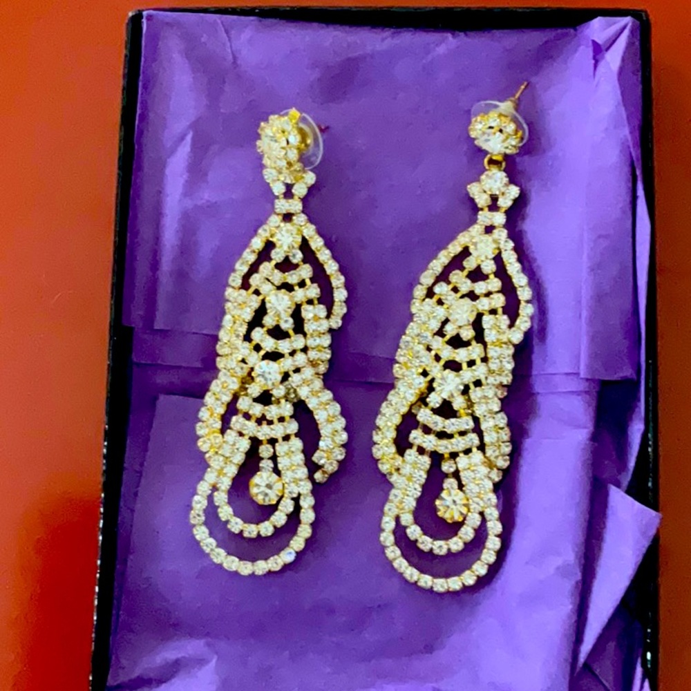 Statement Gold Earrings